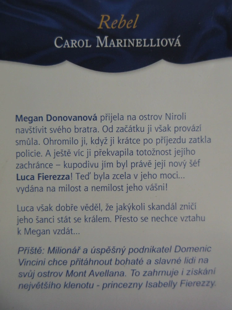 REBEL, CAROL MARINELLIOVÁ, **an