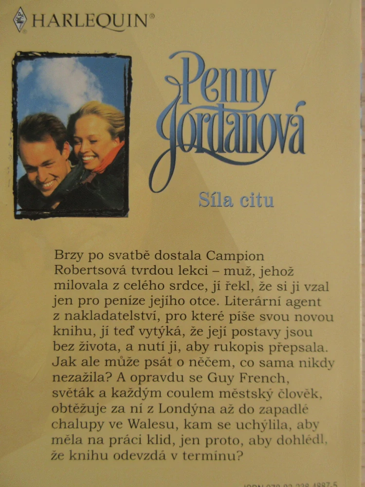 SÍLA CITU, PENNY JORDANOVÁ, **an