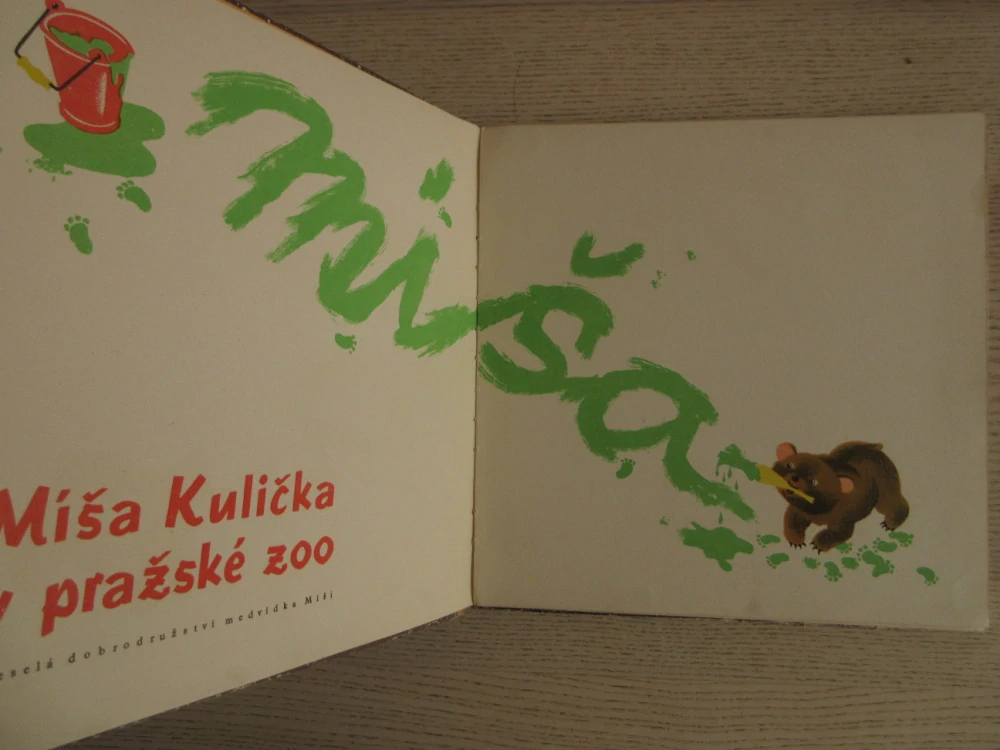 MÍŠA KULIČKA V PRAŽSKÉ ZOO, VESELÁ DOBRODRUŽSTVÍ MEDVÍDKA MÍŠI, JAN VIK, **an