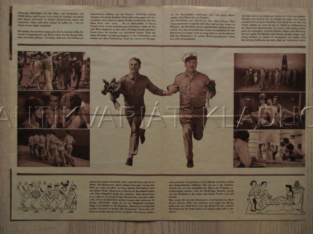 REISE INS EHEBETT, A. PRUCNAL, C. JURICHS, F. SCHOBEL, FILM SRN, FILM KURIER VBŠ Č. 31/66