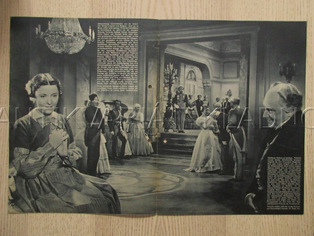 MLÁDÍ KRÁLOVNY VIKTORIE, J. JUGO, O. TRESSLER, O. LIMBURG, FILM SRN, FILM KURIER VBŠ Č. 2443
