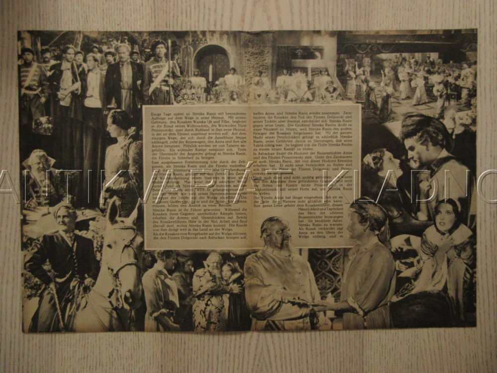 STJENKA RASIN, W. ENGELS, O. BACH, H. GEORGE, FILM SRN, FILM KURIER VBŠ Č. 2469