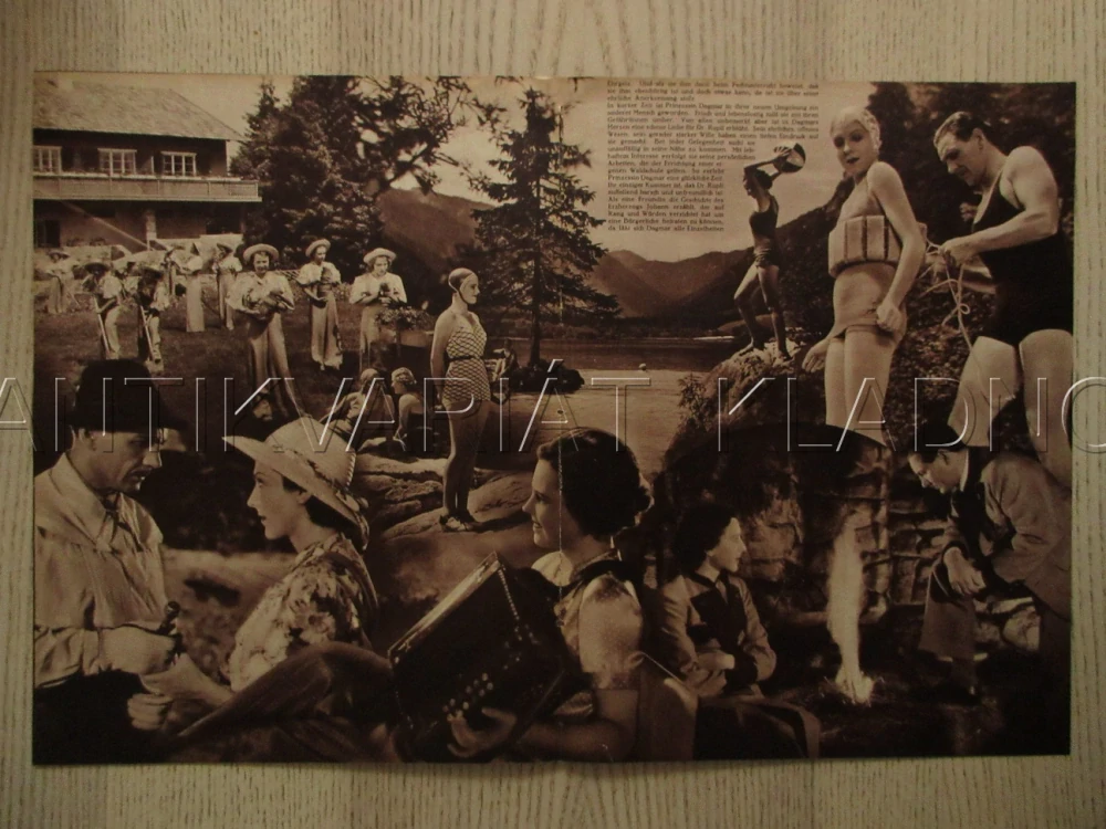 DÍVČÍ PENSIONÁT, A. SALLOKER, A. HÖRBIGER, L. KONSTANTIN, FILM RAKOUSKO, FILM KURIER VBŠ Č. 2516
