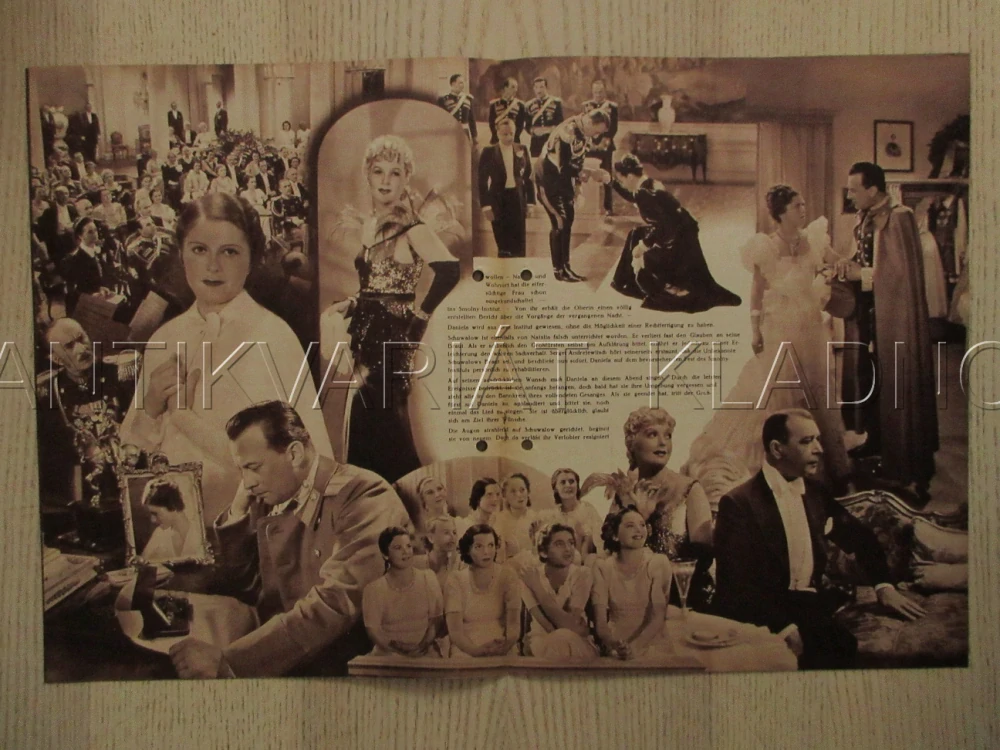 MADCHEN IN WEISS, M. CEBOTARI, I. PETROVICH, G. ALEXANDER, FILM SRN, FILM KURIER VBŠ Č. 2522