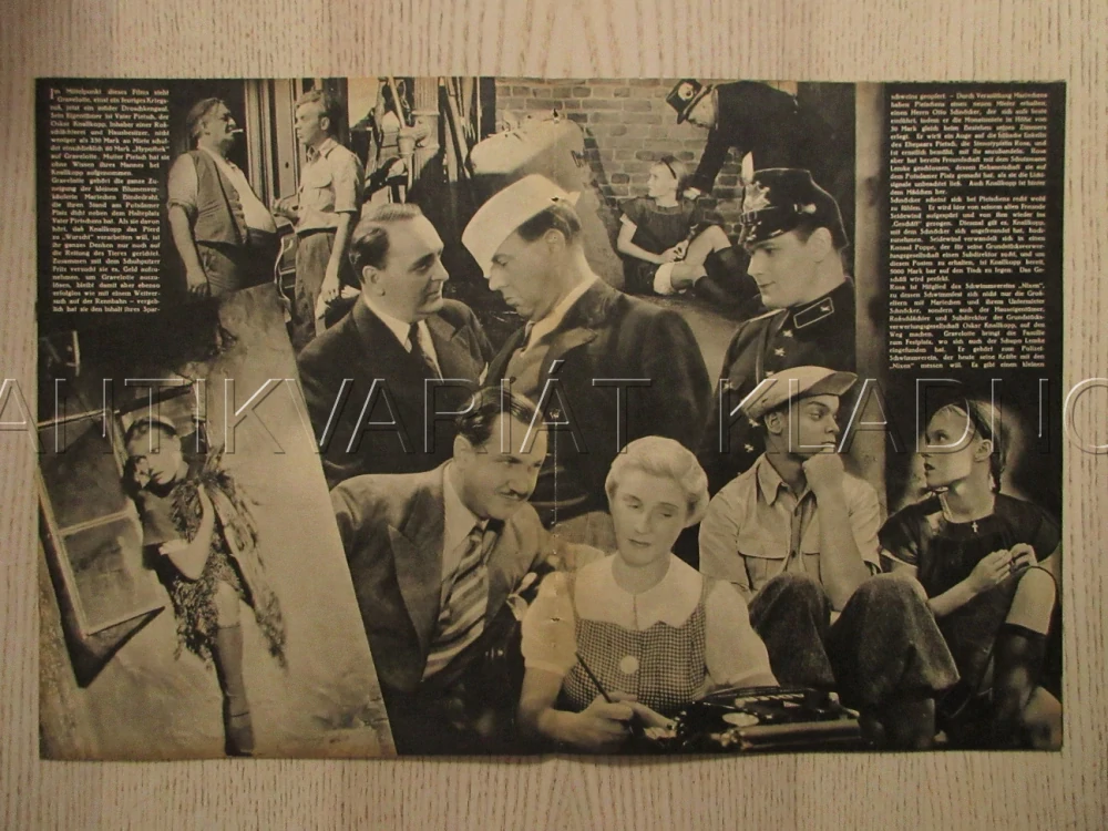 DAS VEILCHEN VOM POTSDAMER PLATZ, P. W. KRÜGER, E. ELSTER, F. KAMPERS, FILM SRN, FILM KURIER VBŠ Č. 2562