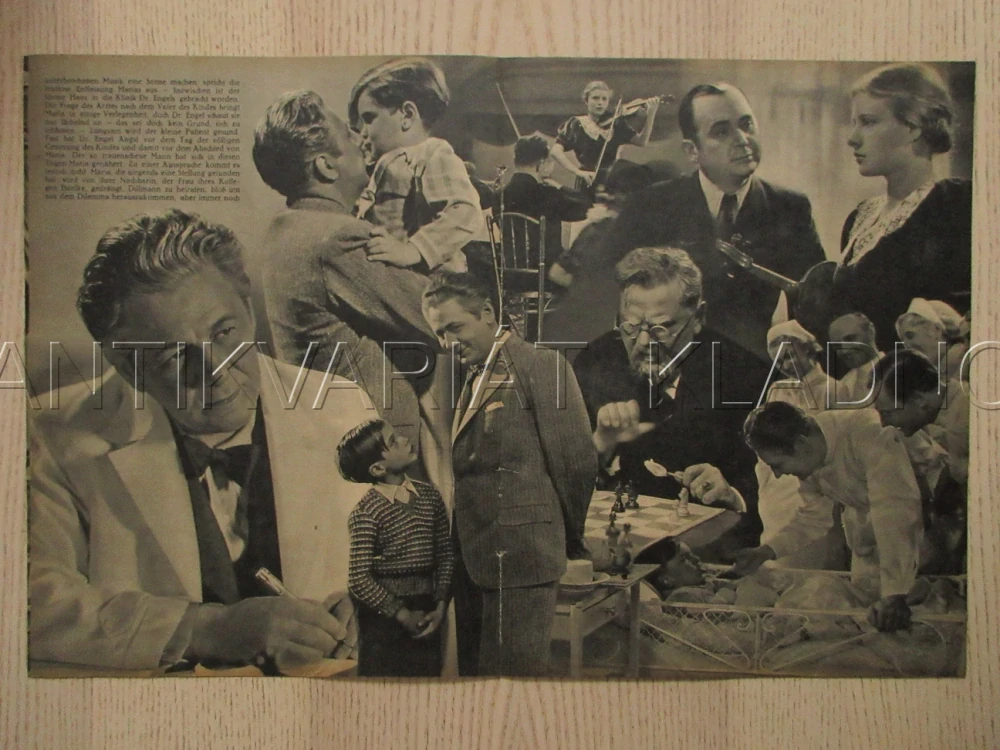 KINDERARZT DR. ENGEL, P. HÖRBIGER, R. VOLLBORN, H. LEIBELT, FILM SRN, FILM KURIER VBŠ Č. 2583