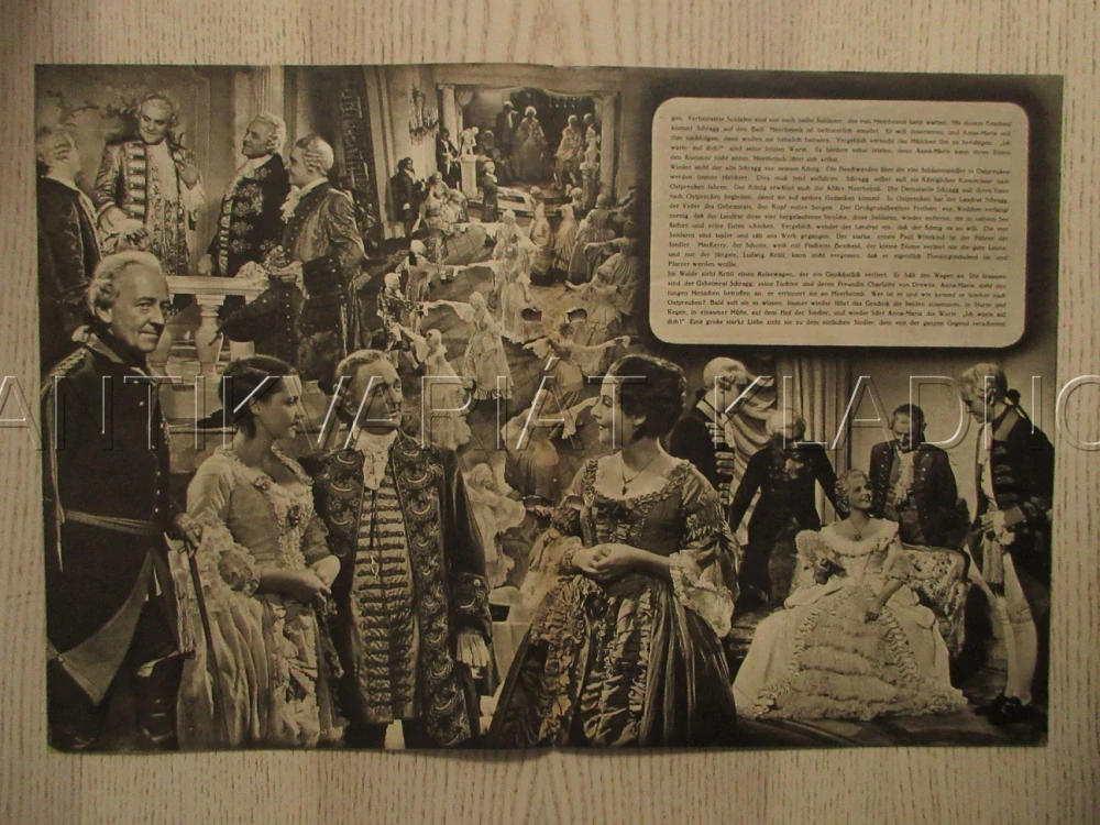 DAS SCHÖNE FRÄULEIN SCHRAGG, O. GEBUHR, P. BILDT, H. KNOTECK, FILM SRN, FILM KURIER VBŠ Č. 2601