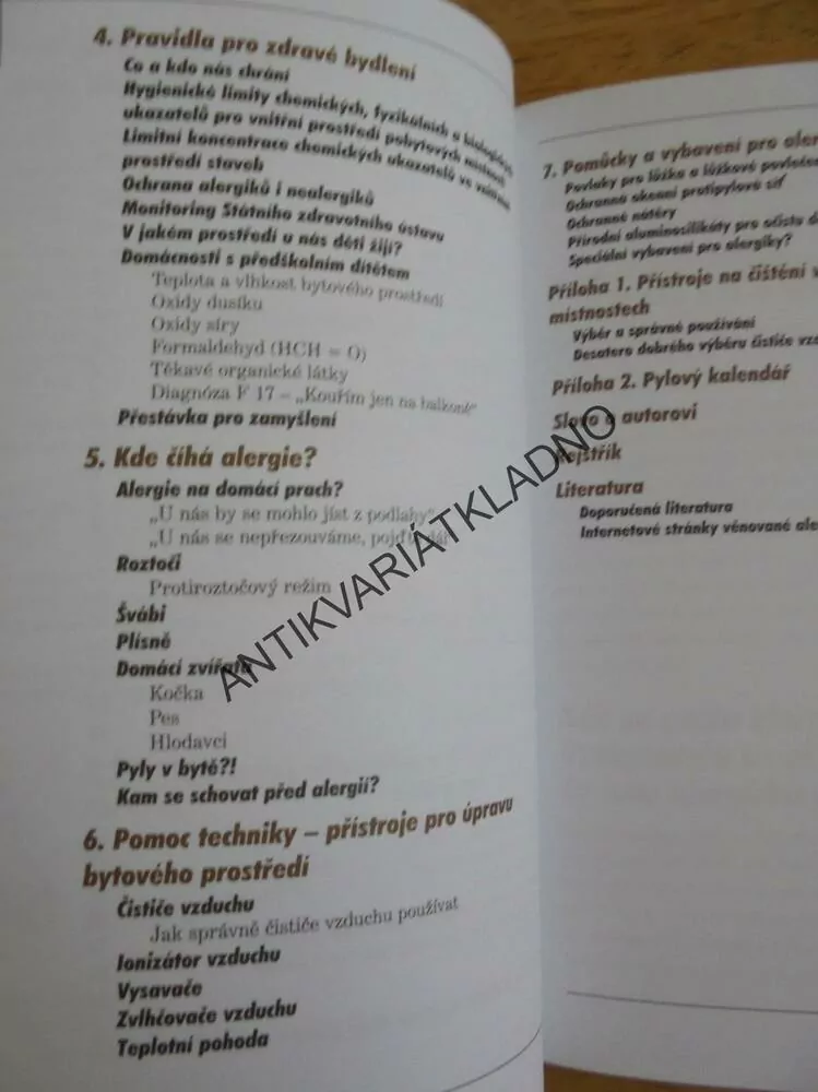 BYDLENÍ PRO ALERGIKY, EDICE STAVÍME, INTERIÉR, ŠPIČÁK, **an