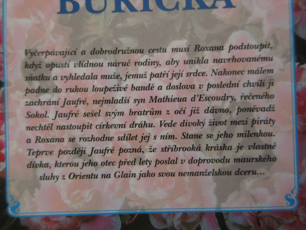 NEZKROTNÁ BUŘIČKA, MARIE CORDONNIEROVÁ, **an