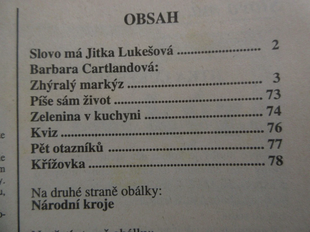 BARBARA CARTLANDOVÁ, 1/95, 3 PŘÍBĚHY ROMÁNY O LÁSCE, **an