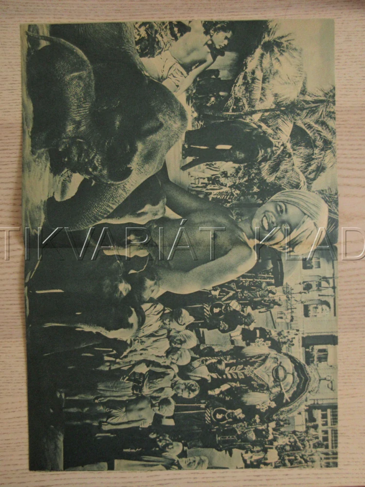 MILÁČEK SLONŮ, SABU, W. E. HOLLOWAY, B. GORDON, FILM VB, FILM KURIER VBŠ Č. 2641