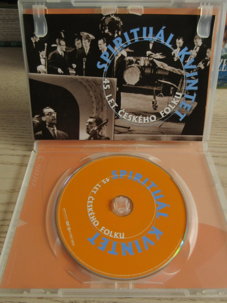 SPIRITUÁL KVINTET, 45 LET ČESKÉHO FOLKU, DVD HUDBA