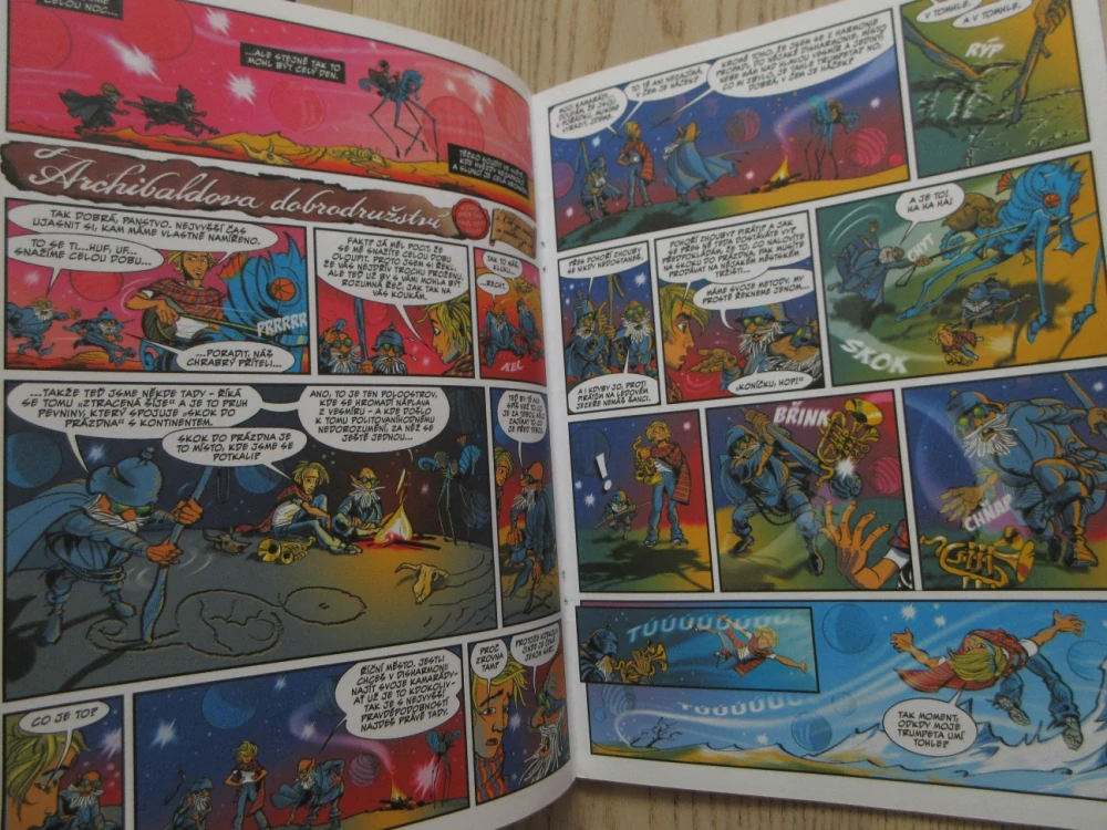 ABC, 1/2011, KOMPLETNÍ DÉČKA, VESMÍR, BITEVNÍK ALIGATOR