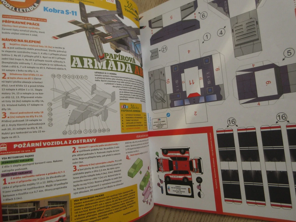 ABC, 19/2012, KOMPLETNÍ DÉČKA, VOJENSKÁ TECHNIKA, HASIČI
