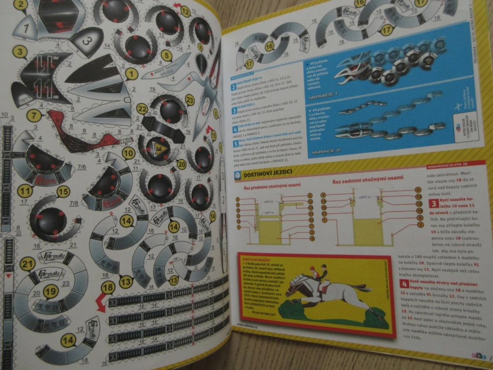 ABC, 21/2013, KOMPLETNÍ DÉČKA, SCI-FI LOĎ 11-SAINT DRAGON
