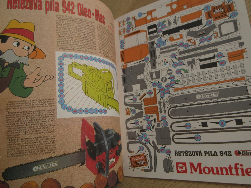 ABC, 15/1998, KOMPLETNÍ DÉČKA, ŘETĚZOVÁ PILA MOUNTFIELD