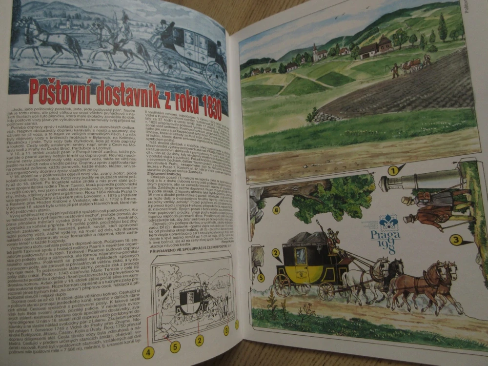 ABC, 18/1998, KOMPLETNÍ DÉČKA, KAROSOVANÁ MOTOKÁRA