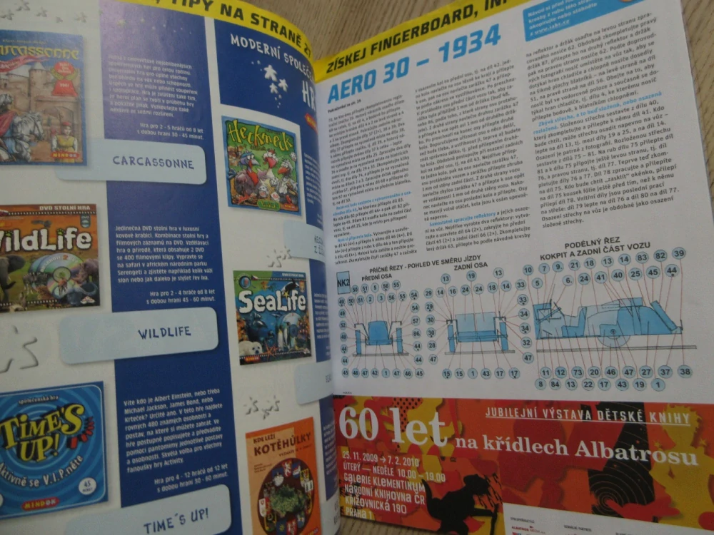 ABC, 24/2009, KOMPLETNÍ DÉČKA, VETERÁN - AERO 30