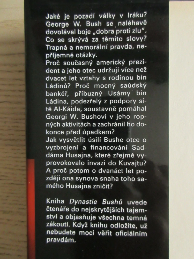 DYNASTIE BUSHŮ: VÁLEČNÉ TAŽENÍ PROTI IRÁKU, ERIC LAURENT, **an