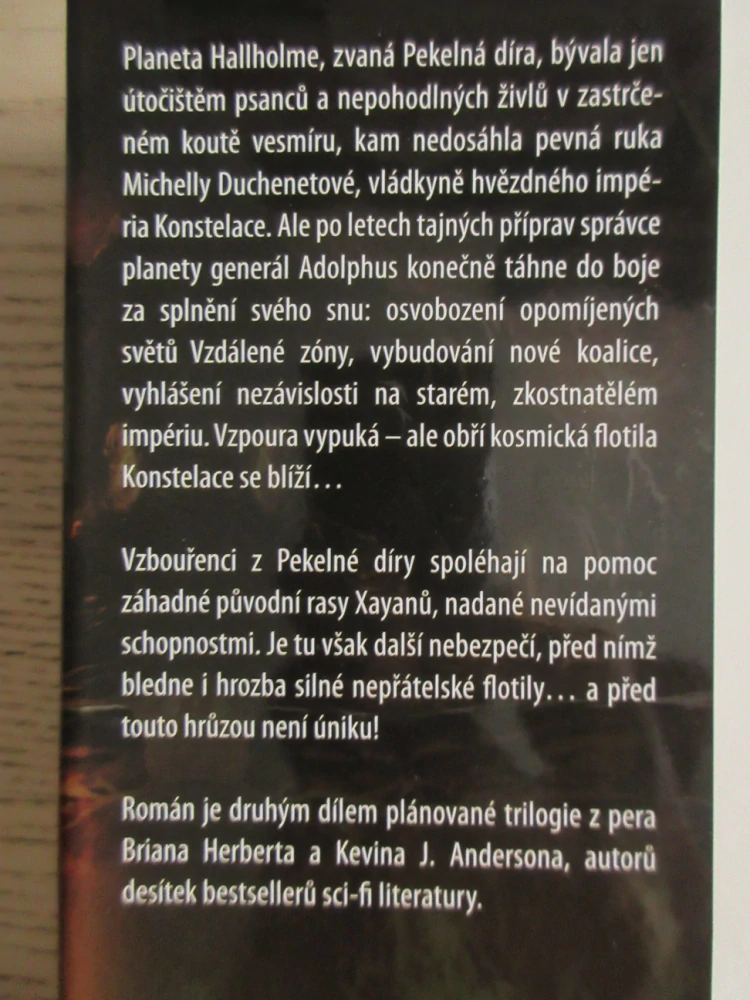 PEKELNÁ DÍRA, VZPOURA, BRIAN HERBERT, KEVIN J. ANDERSON, **an