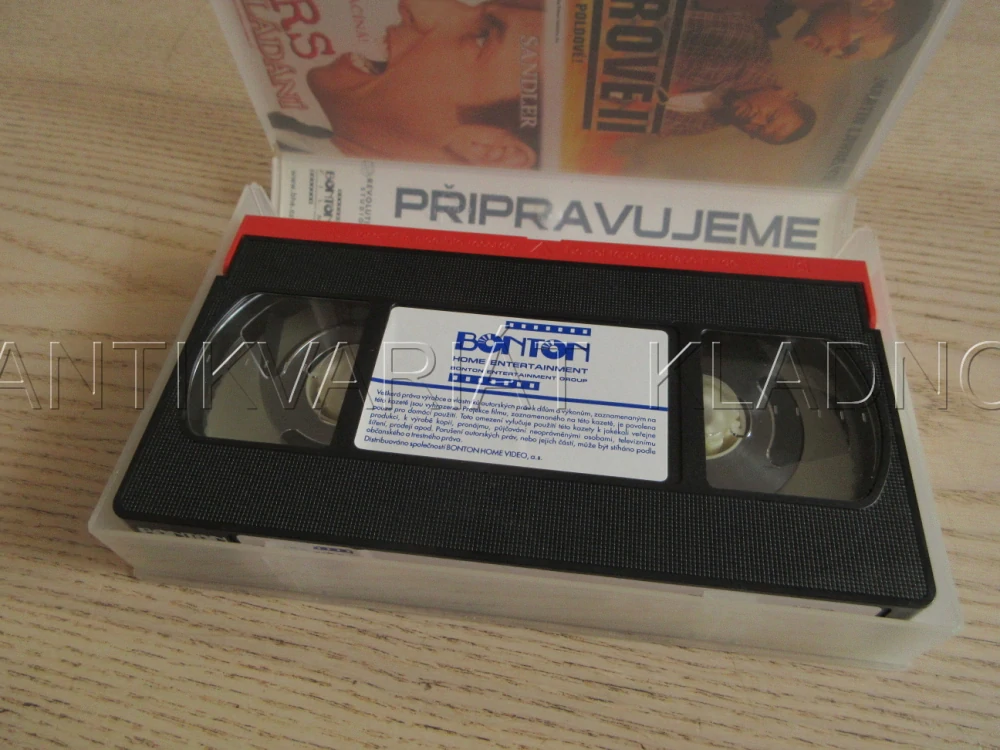 TERMINÁTOR 3., VZPOURA STROJŮ, SCHWARZENEGGER, VHS