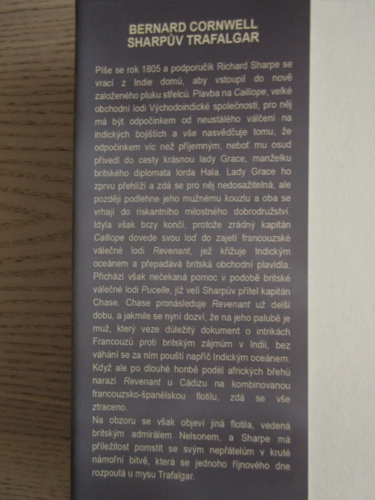 SHARPŮV TRAFALGAR, BERNARD CORNWELL, **an