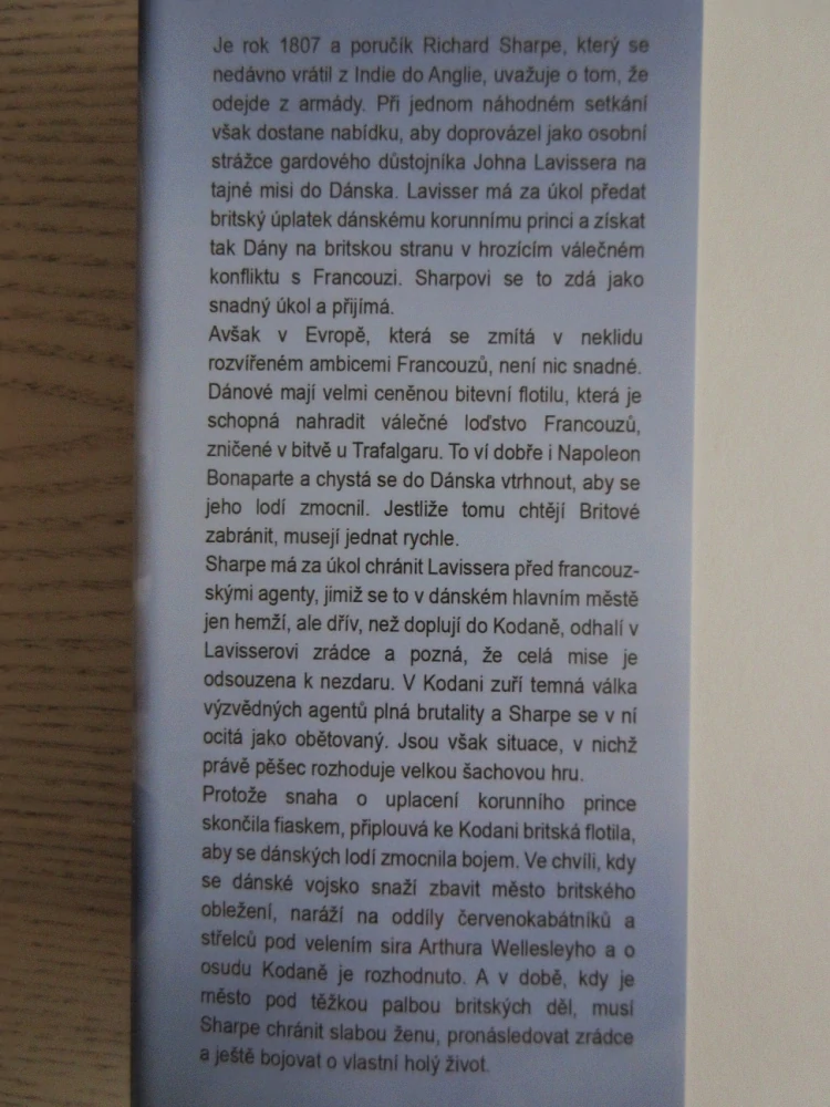 SHARPOVA KOŘIST, BERNARD CORNWELL, **an