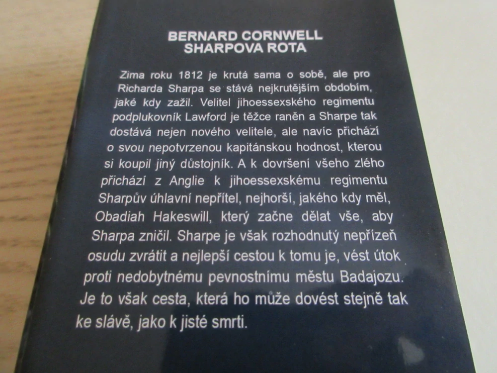 SHARPOVA ROTA, BERNARD CORNWELL, **an