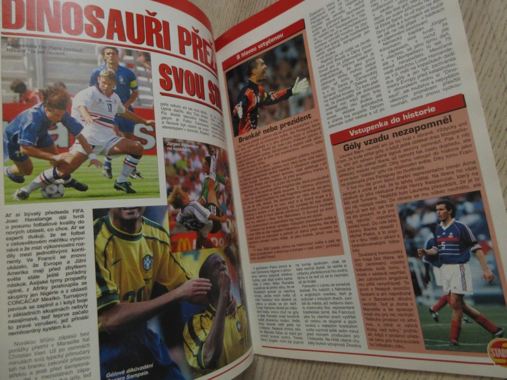 ČASOPIS STADION, POHÁR ZŮSTAL V PAŘÍŽI: FRANCIE MISTREM SVĚTA!, RONALDO, FOTBAL