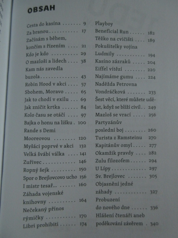 JEDU NA TY NOHY!, JAN RŮŽIČKA, **an
