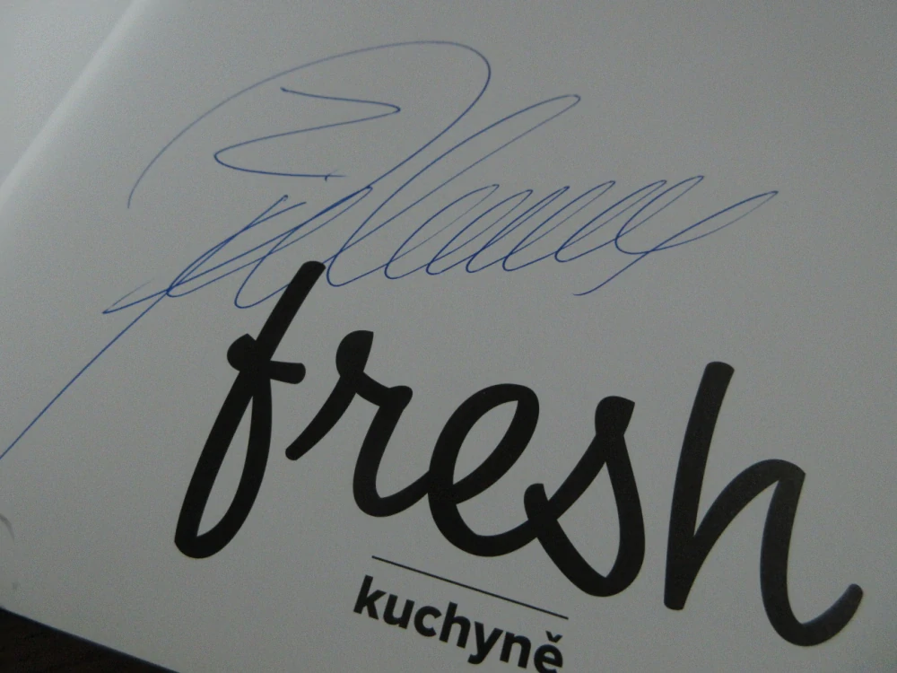 FRESH KUCHYNĚ, ZDENĚK POHLREICH, AUTOGRAM, **an