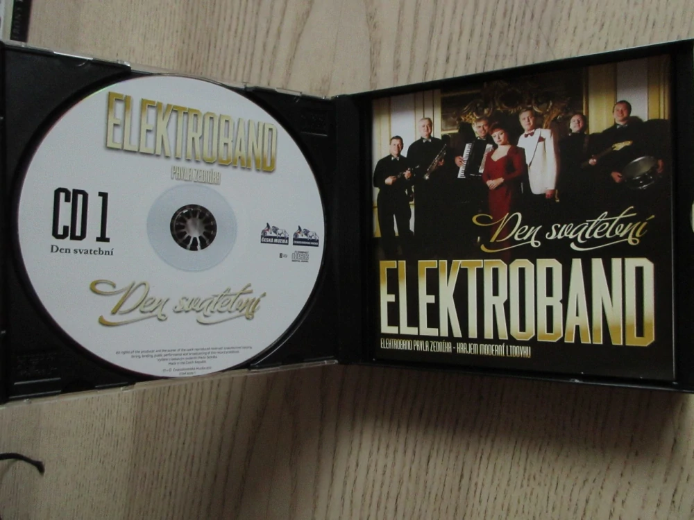 ELEKTROBAND PAVLA ZEDNÍKA, DEN SVATEBNÍ, 3X CD HUDBA