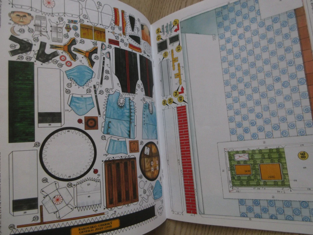 ABC, 1/2005, KOMPLETNÍ DÉČKA, RAKOUSKO-UHERSKÝ GENERÁL JÍZDY