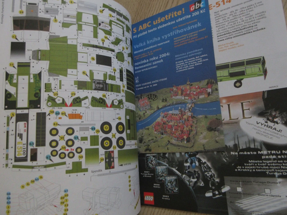 ABC, 22/2004, KOMPLETNÍ DÉČKA, TECHNIKA - KOMBAJN