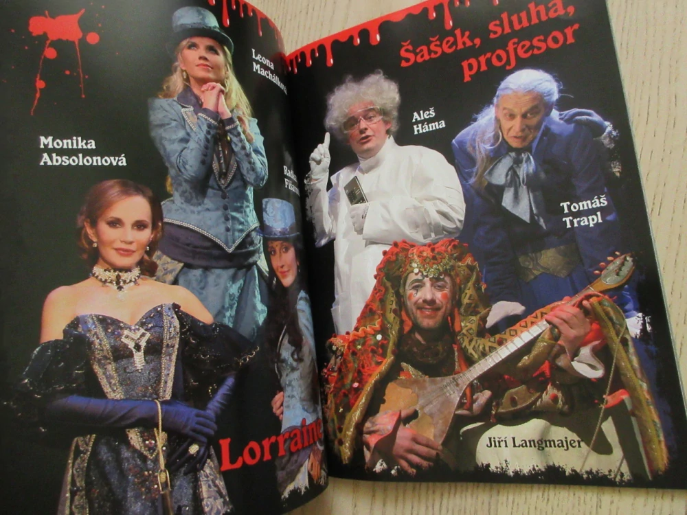 MUZIKÁL DRACULA, PROSPEKT, K. SVOBODA, D. HŮLKA, M. ABSOLONOVÁ, J. LANGMAJER