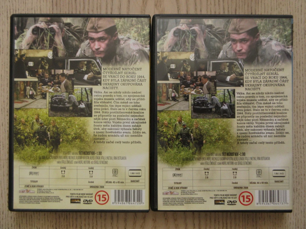 TŘETÍ MOŽNOST NENÍ, 1-2, DVD FILM