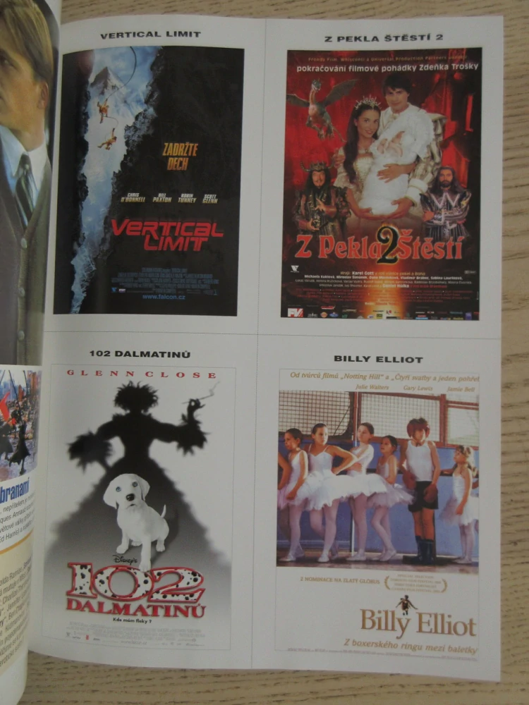 FILMOVÝ ČASOPIS CINEMA, Č. 3/2001, RUSSELL CROWE, WARNER BAXTER, MORGAN FREEMAN, ANG LEE, LENKA VLASÁKOVÁ, Z PEKLA ŠTĚSTÍ 2 AJ.