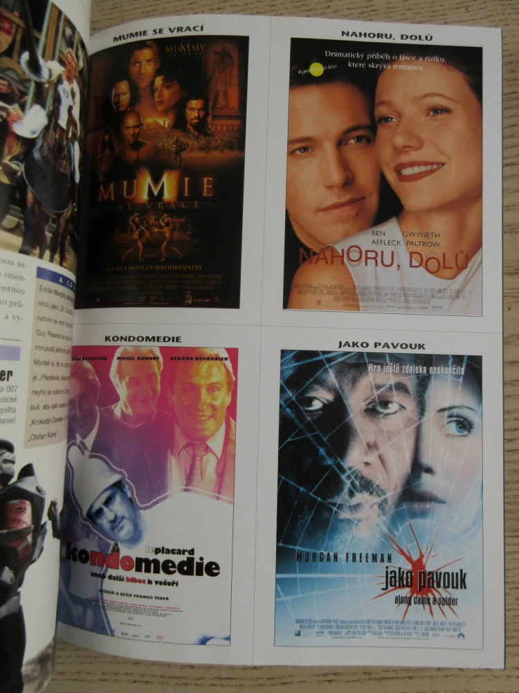 FILMOVÝ ČASOPIS CINEMA, Č. 7/2001, KAREL RODEN, SHREK, GREG KINNEAR, SAM RAIMI, JULIANNE MOORE, WILLIAM FRIEDKIN, MARTIN FRIČ, SAM MENDES AJ.