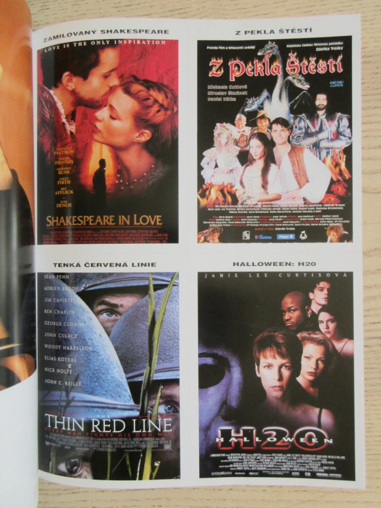FILMOVÝ ČASOPIS CINEMA, Č. 4/99, RAY MILLAND, BOLEK POLÍVKA, TOM HANKS, JIŘÍ KODET, ROBERTO BENIGNI, MEG RYAN AJ.