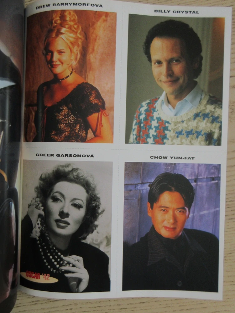 FILMOVÝ ČASOPIS CINEMA, Č. 7/99, DREW BARRYMORE, BILLY CRYSTAL, CHOW YUN-FAT, GREER GARSONOVÁ AJ.