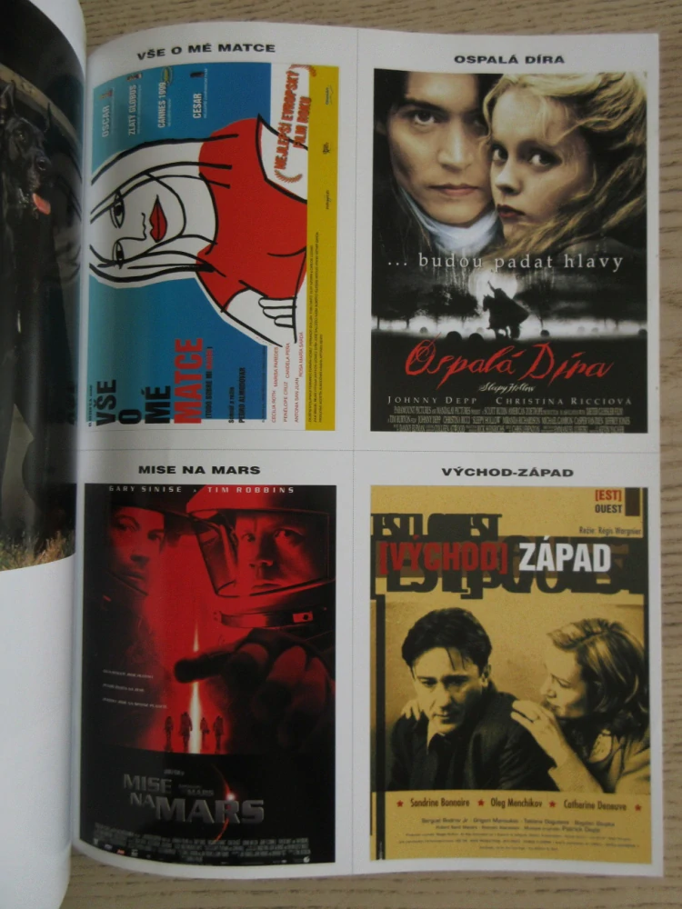 FILMOVÝ ČASOPIS CINEMA, Č. 6/2000, HUGH GRANT, KEVIN SPACEY, DAVID DUCHOVNY, HELEN HAYES, HILARY SWANK, DANA VÁVROVÁ, RIDLEY SCOTT AJ.
