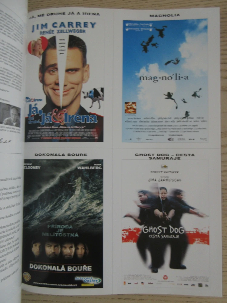 FILMOVÝ ČASOPIS CINEMA, Č. 10/2000, X-MEN, LIONEL BARRYMORE EVA HOLUBOVÁ, PATRICK STEWART, JON BON JOVI, REBELOVÉ AJ.