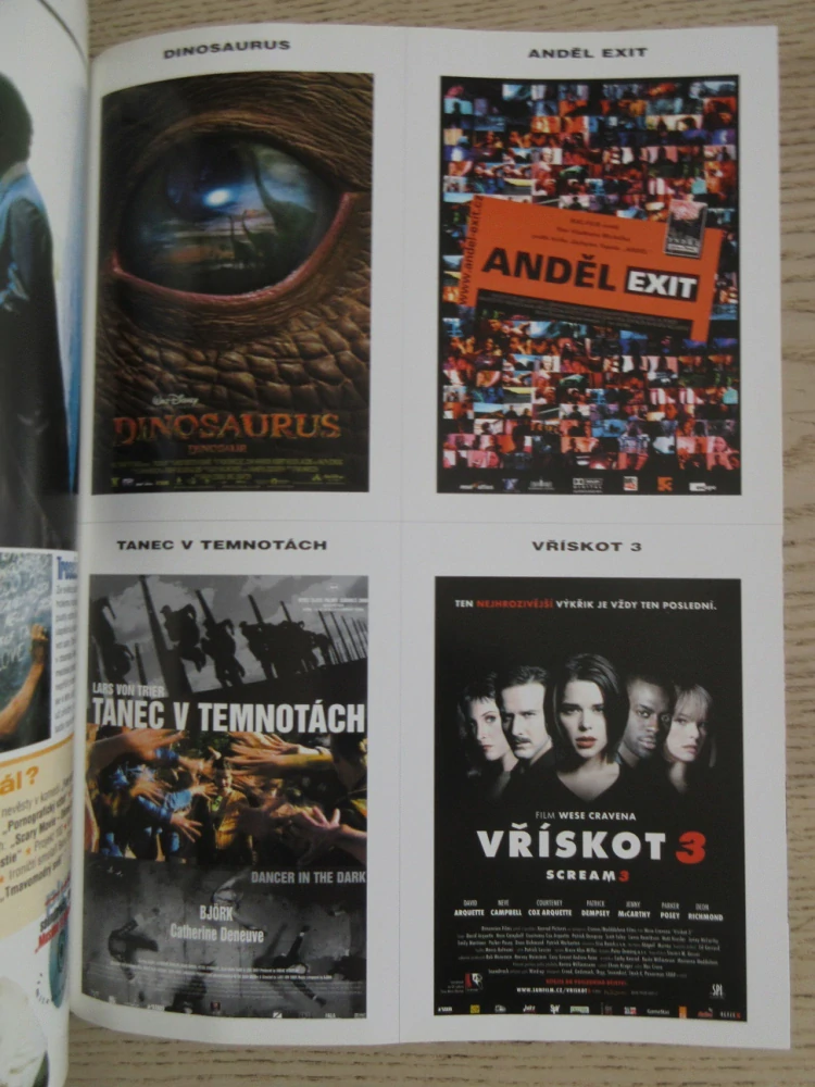 FILMOVÝ ČASOPIS CINEMA, Č. 12/2000, GRINCH, DAN BÁRTA, WOODY ALLEN, JENNIFFER LOPEZ, RON HOWARD, CHARLIEHO ANDÍLCI AJ.