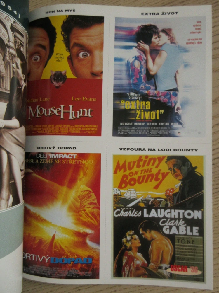 FILMOVÝ ČASOPIS CINEMA, Č. 7/98, QUENTIN TARANTINO, HUMPHERE BOGART, VIVIEN LEIGH, VZPOURA NA LODI BOUNTY AJ.