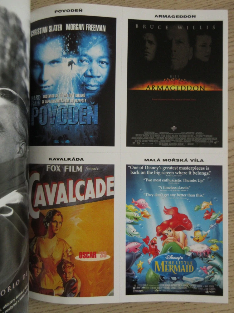FILMOVÝ ČASOPIS CINEMA, Č. 9/98, AKTA X, WOODY ALLEN, BRODERICK CRAWFORD, OLIVIA DE HAVILLAND, SEAN CONNERY, GILLIAN ANDERSONOVÁ AJ.