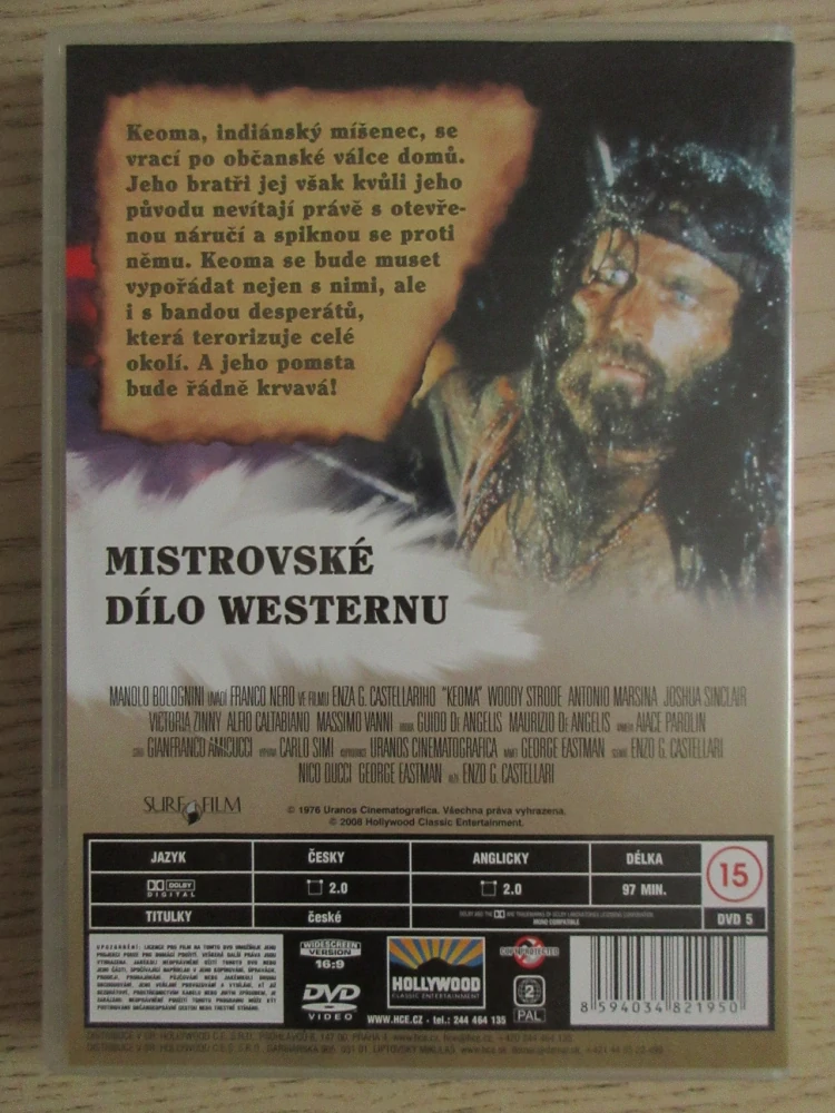 KEOMA, F. NERO, DVD FILM
