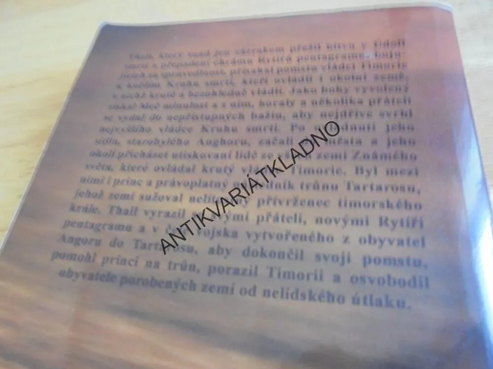 THALL, POSLEDNÍ RYTÍŘ PENTAGRAMU, JOSE MARSHALL, **an
