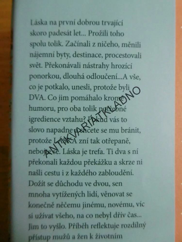 DOKUD JSME DVA, HELENA TYBURCOVÁ