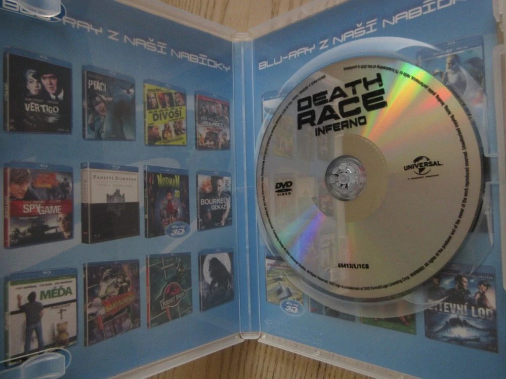 RALLYE SMRTI, PEKLO NA ZEMI, V. RHAMES, D. TREJO, DVD FILM