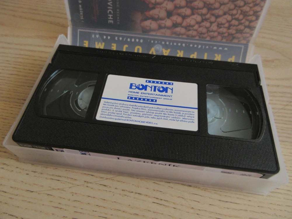 LAZEBNÍK SIBIŘSKÝ, J. ORMONDOVÁ, O. MENŠIKOV, VHS VIDEOKAZETA